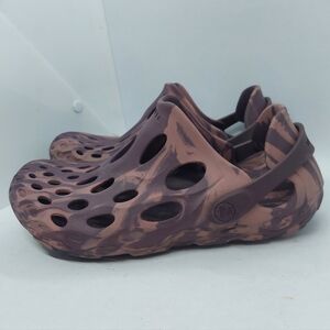 Merrell Hydro Moc Marbled Foam Clog Slip On Sandal Water Shoes Sz Unisex M6.5 W8
